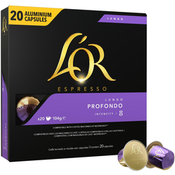 NESPRESSO PROFONDO KAPSLE 20pcs LOR