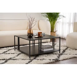 Hanah Home Klub sto Uranus 15x40x15cm Crni