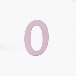 Drveno slovo O roze