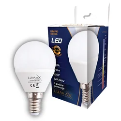 Lumax Led sijalica LUMP45, 6W, 6500K, E14, Bela