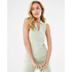 Mexx Ženska polo majica bez rukava, Svetlozelena
