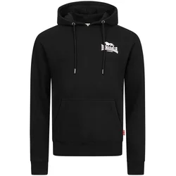 LONSDALE Majica Claughton črna/bela