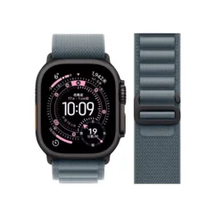 Narukvica za Apple Watch Ultra Strap Alpine Loop Titanium 42/ 44/ 45/ 49 mm L Light blue