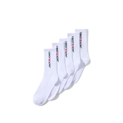 JACK & JONES Nogavice JACCORP rdeča/črna/bela