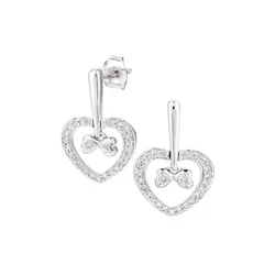 DIAMANT LETERNEL Uhani srebrna