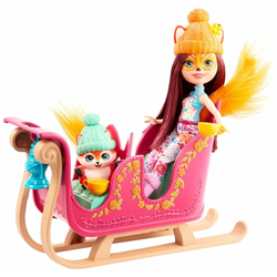 Mattel Enchantimals zimski komplet za sanjke