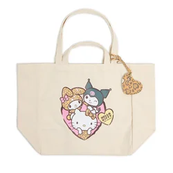 Cropp - Shopper torba Hello Kitty and Friends - Krem