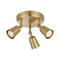 Markslöjd 108980 - Spot svetiljka TINY 3xGU10/7W/230V mesing