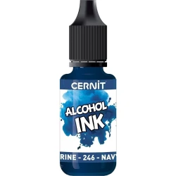 Cernit Alcohol Ink Akrilno črnilo Navy 20 ml 1 kos