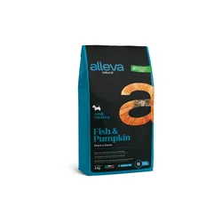 Alleva Natural Suva hrana za odrasle pse malih rasa, Sa ribom i bundevom, 2kg