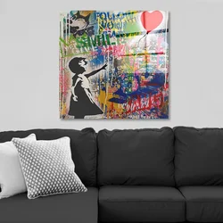 Wallity Slika od kalenog stakla 50x50cm