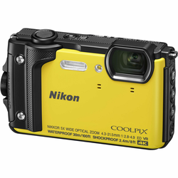 Nikon Coolpix W300 Yellow žuti digitalni kompaktni vodootporni fotoaparat 16MPx 4K UHD 5x zoom VQA072E1 - ZIMSKA PROMOCIJA VQA072E1