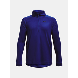UNDER ARMOUR Sportska sweater majica, mornarsko plava / crna