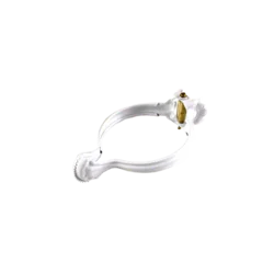Deko klipse 30mm bele 10kom