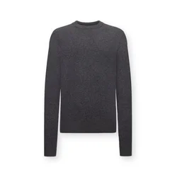JACK & JONES Pulover JJEPERFECT pegasto črna