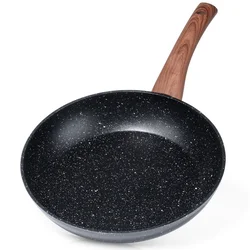 Northix Granitna ponev BLACK&WOOD 24 cm