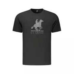 U.S. Grand Polo Muška majica AU03186, Kratki rukav, Crna