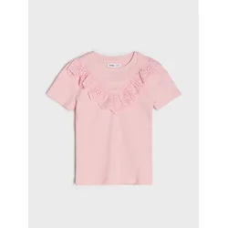 Sinsay - Pamučna majica - roze