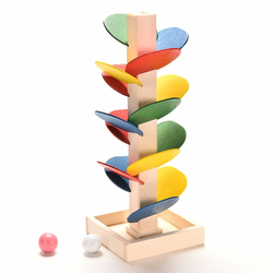 slomart izobraževalno drevo leseni bloki krogla proga montessori ballodrome