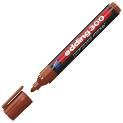 Marker permanentni 1,5-3mm okrugli vrh edding 300 smeđi