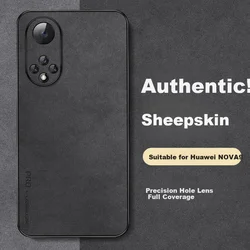 Shangsu Maska za mobilni telefon Huawei Nova 9, Crna
