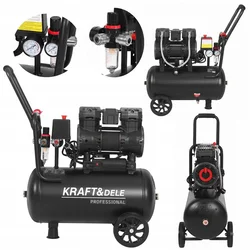 Kraft&Dele Brezoljni kompresor 24L 1450W |