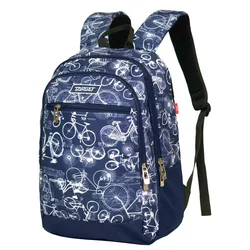 Target Školski ranac Bicycle, 42x30x17cm, Teget