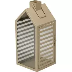 ProGarden Kovni svetilki, komplet 2 kosov, 18 / 14 cm, sivo-rjava