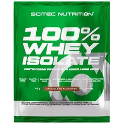 Scitec Nutrition Protein 100% Whey Isolate, Čokolada, 25g