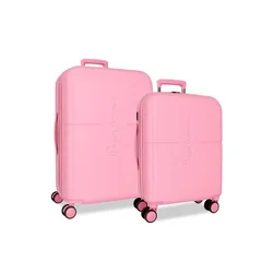 PEPE JEANS HIGHLIGHT set kofera 2/1 - pink