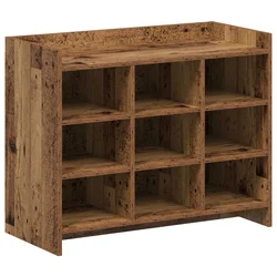 Ormar za cipele Staro drvo 85 x 39,5 x 70 cm Konstruirano drvo