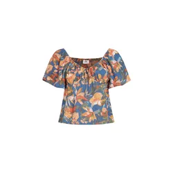 ONEILL Bluza Hughes modra/oranžna