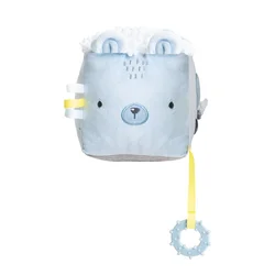 Kikka Boo Igračka plišana kocka Bear with Me Blue