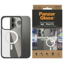PanzerGlass ClearCase MagSafe iPhone 14 Pro 6,1 Antibacterial black 0414 (414)