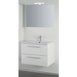 SANOTECHNIK kopalniški set z ogledalom in lučjo FIORA 70 bela (M9070200/ZI)