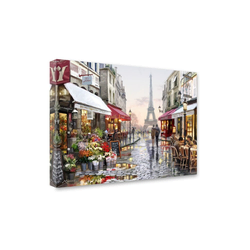 Slika za zid - 60 x 80 cm drvo/platno - zidna slika platno na skrivenom ramu - Styler