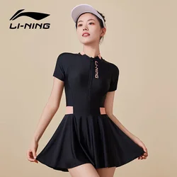 Li-Ning Ženski jednodelni kupaći kostim 0781, Crni