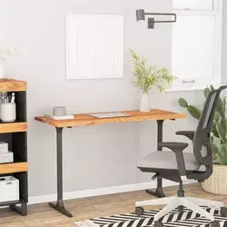 Ploča za radni stol 120x50x2,5 cm pravokutna od drva bagrema