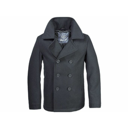 Brandit Moški kratek plašč z gumbi, US Pea Coat