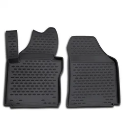 Rubber car mats VW Caddy 2007-2020 (front)