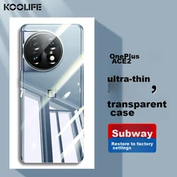 Koolife Maska za mobilni telefon OnePlus Ace 2, Providna