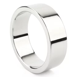 Mr. Steel Mega Wide Band C-Ring 55mm Silver