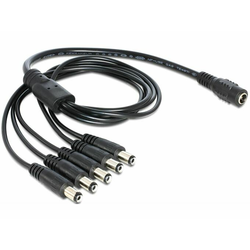 Kabel za napajanje, 5x kamera Delock (83288)