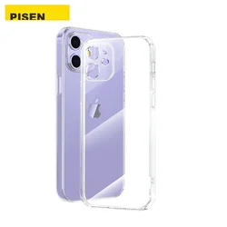 Pisen Maska za mobilni telefon iPhone 12, Providna
