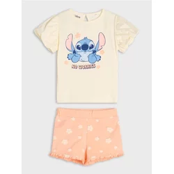 Sinsay - Komplet od žerseja Stitch - krem