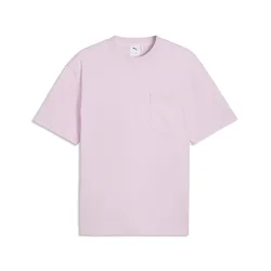 PUMA Select Essentials Pocket Tee Men, Puma, Pearl Pink, M