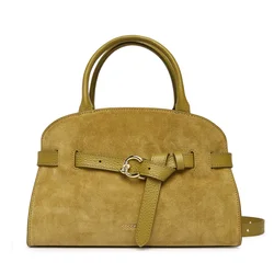 Coccinelle Ročna torba TLB Coccinellesabine Suede Bi E1 TLB 18 02 01 Zelena