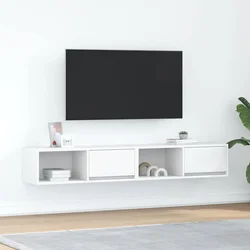 TV ormarići 2 kom bijeli 80x31x25,5 cm konstruirano drvo