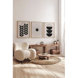 Wallity slika 3Dartsoho63, 3 dijela, 33 x 48 cm
