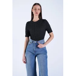 Trend Alacati Stili Ženska bluza Alc-X15094, Crna